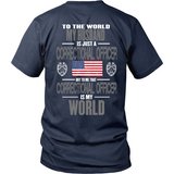 Husband Correctional Officer (backside design)