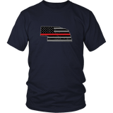 Nebraska Firefighter Thin Red Line