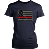 Wyoming Firefighter Thin Red Line - Shoppzee