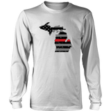 Michigan Firefighter Thin Red Line