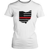Ohio Firefighter Thin Red Line