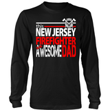 Awesome New Jersey Firefighter Dad - Shoppzee