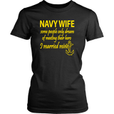 Navy Wife T Shirt