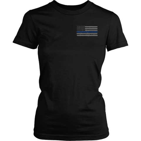 Police Son (front and back design+Blue Flag on Front)