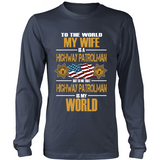 Wife Highway Patrolman (frontside design) - Shoppzee