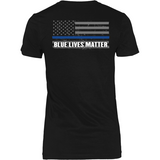 Blue Lives Matter (back) - Shoppzee