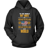 Wife Highway Patrolman (frontside design) - Shoppzee