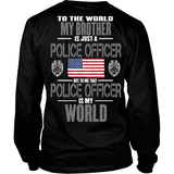 Brother Police Officer (backside design) - Shoppzee