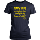 Navy Wife T Shirt