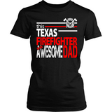 Awesome Texas Firefighter Dad - Shoppzee