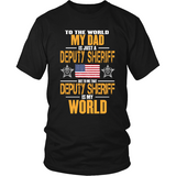 Deputy Sheriff Dad (front design) - Shoppzee