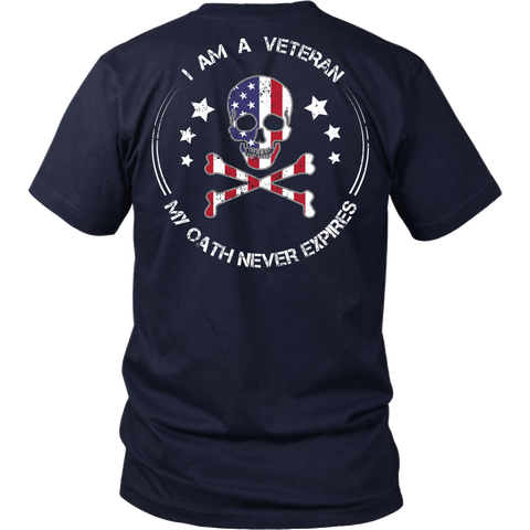 American Bad Ass Veteran Oath V.2 - Shoppzee