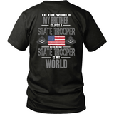 State Trooper Brother (backside design)