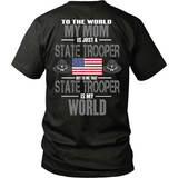 Mom State Trooper (backside design only)