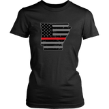 Arkansas Firefighter Thin Red Line - Shoppzee