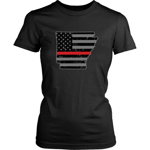 Arkansas Firefighter Thin Red Line - Shoppzee