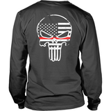 Firefighter Thin Red Line Superhero (backside design)