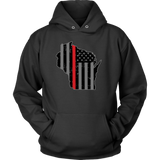 Wisconsin Firefighter Thin Red Line - Shoppzee