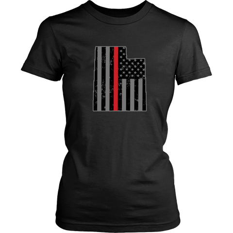 Utah Firefighter Thin Red Line - Shoppzee