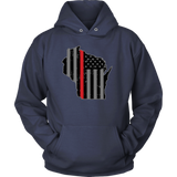 Wisconsin Firefighter Thin Red Line - Shoppzee