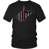 West Virginia Firefighter Thin Red Line - Shoppzee