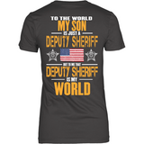 Deputy Sheriff Son (back design) - Shoppzee