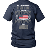 Police Officer Son-In-Law (backside design only)