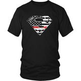 Firefighter Thin Red Line American Superhero