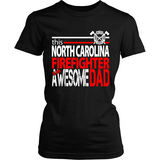 Awesome North Carolina Firefighter Dad - Shoppzee