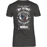 My Father the Mechanic (backside design)