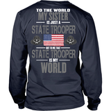 State Trooper Sister (backside design)