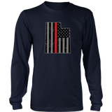 Utah Firefighter Thin Red Line - Shoppzee