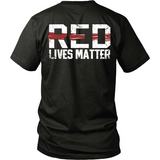 Firefighters Lives Matter (front and back shield)