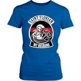 Firefighter Husband - Saint Florian Prayer Shirt