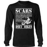 Scars + Motocross Motorcycle Shirt Dirt Bike Shirt Motocross Kids Youth Motocross