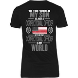 Son The Correctional Officer (backside design