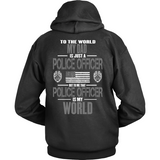 Dad Police Officer (backside design only) - Shoppzee