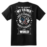 My Father the Mechanic (backside design)
