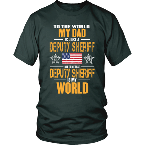 Deputy Sheriff Dad (front design) - Shoppzee