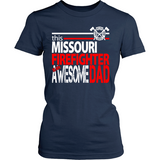 Awesome Missouri Firefigher Dad - Shoppzee