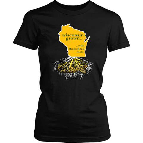 Wisconsin Grown With Cheesehead Roots 2 - Shoppzee