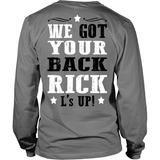 We Got Your Back Rick! - Shoppzee