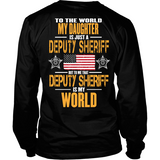 My Deputy Sheriff Daughter (backside design)