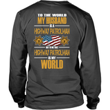 Husband Highway Patrolman (backside design)