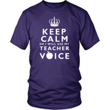 Keep Calm Teacher Voice