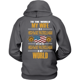 Wife Highway Patrolman (backside design) - Shoppzee