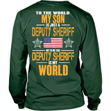 Deputy Sheriff Son (back design) - Shoppzee