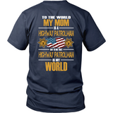 Mom Highway Patrolman - Backside Design Only