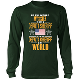 Deputy Sheriff Sister (frontside design) - Shoppzee