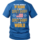Deputy Sheriff Husband (backside design) - Shoppzee
